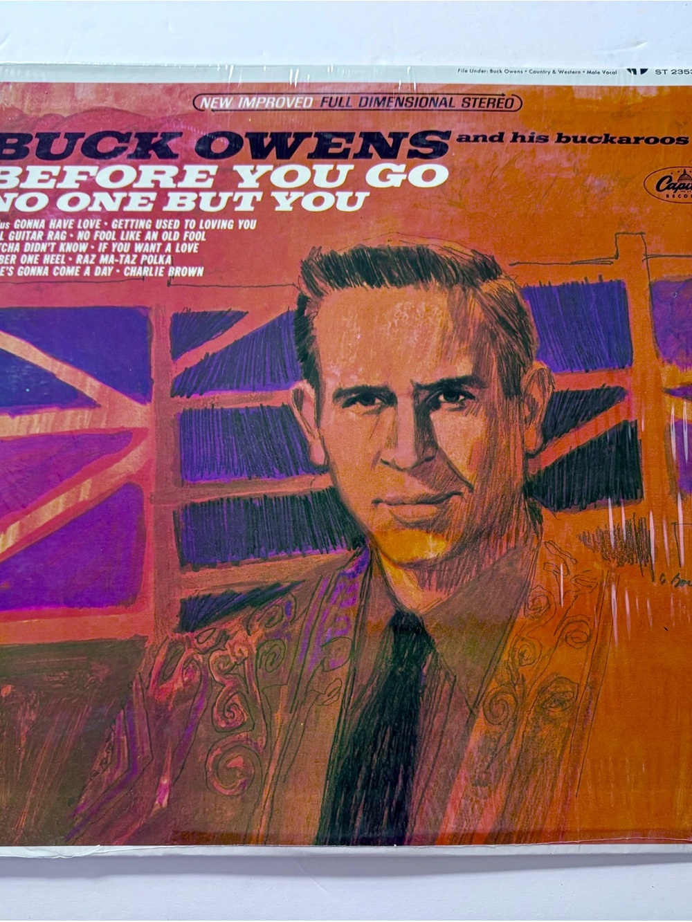 Buck Owens And His Buckaroos Before You Go / No One Like You 1965 LP ST 2353 EX